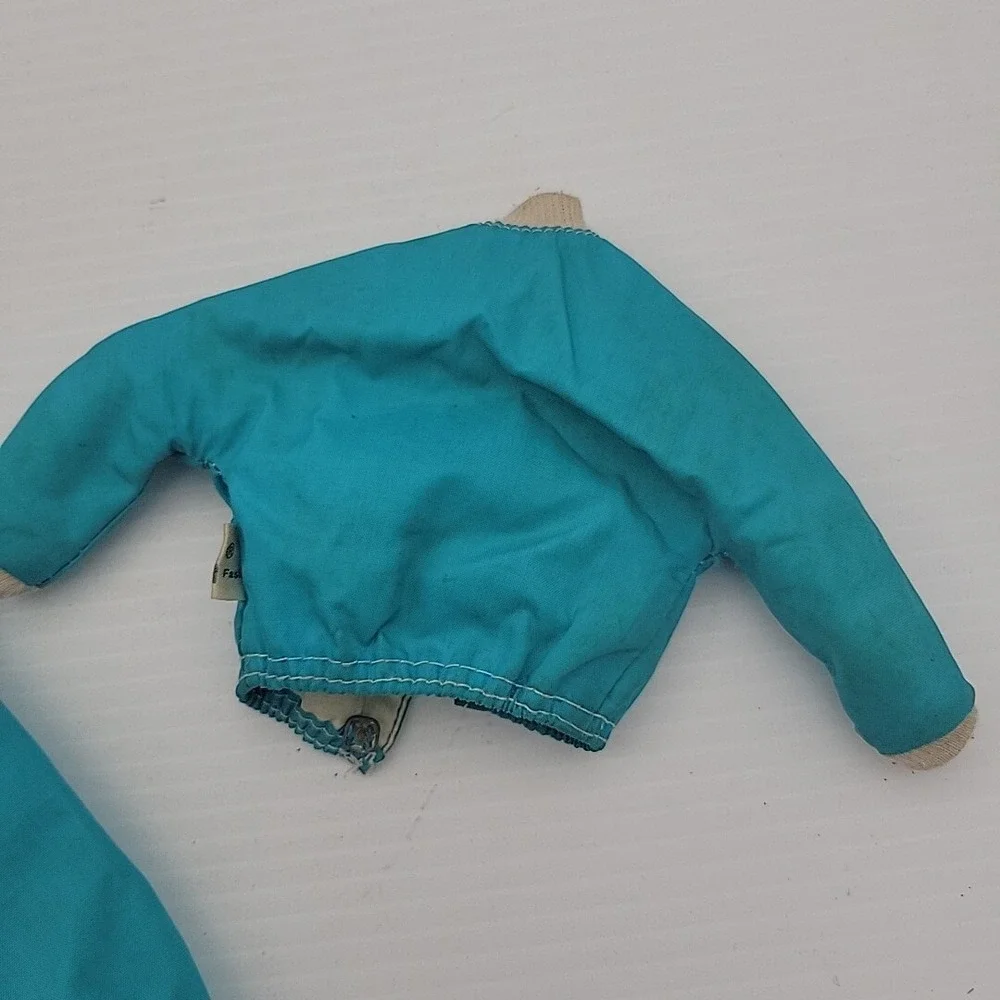 Barbie Twice As Nice Reversible Ken Doll Jacket Set -Blue /‎ white -1980s